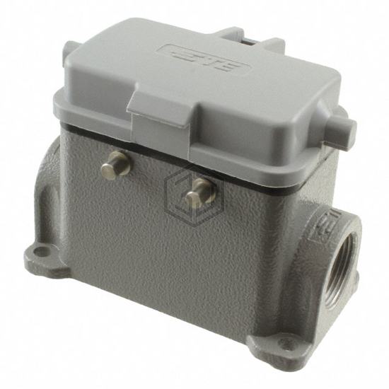 H10B-SDR-BO-PG16 - TE Connectivity AMP Connectors - Heavy Duty Connectors - Housings, Hoods, Bases