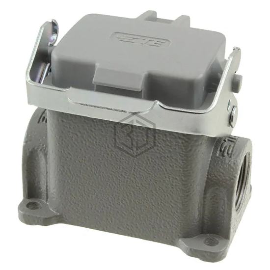 H6B-SDR-2PG16 - TE Connectivity AMP Connectors - Heavy Duty Connectors - Housings, Hoods, Bases