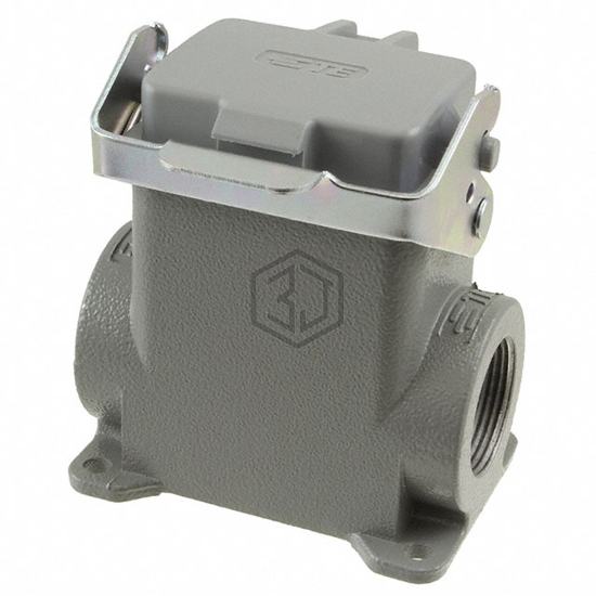 H6B-SDRH-2PG21 - TE Connectivity AMP Connectors - Heavy Duty Connectors - Housings, Hoods, Bases