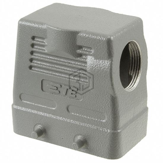 H10B-SDR-LB-2PG16 - TE Connectivity AMP Connectors - Heavy Duty Connectors - Housings, Hoods, Bases