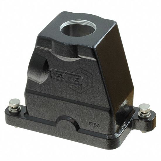 H6BPR-TGH-M32-EMC-C - TE Connectivity Aerospace, Defense and Marine - Heavy Duty Connectors - Housings, Hoods, Bases