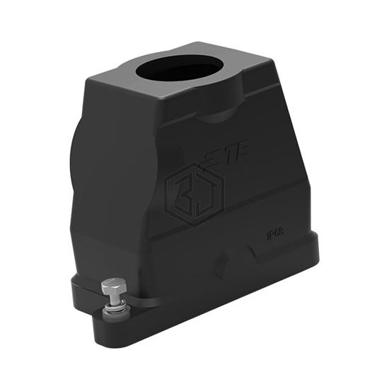 H10BPR-TGH-M40-EMC-C - TE Connectivity Aerospace, Defense and Marine - Heavy Duty Connectors - Housings, Hoods, Bases