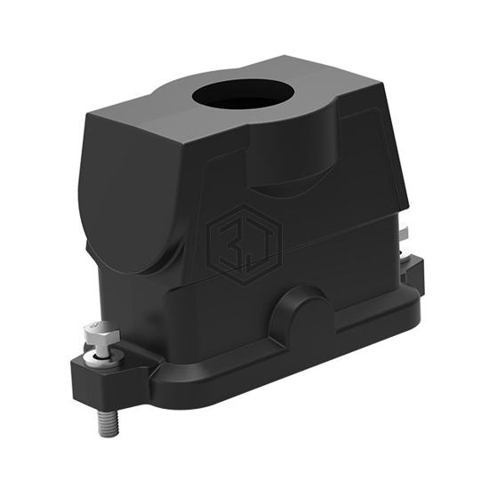 H16BPR-TGHC-M32-EMC-C - TE Connectivity Aerospace, Defense and Marine - Heavy Duty Connectors - Housings, Hoods, Bases