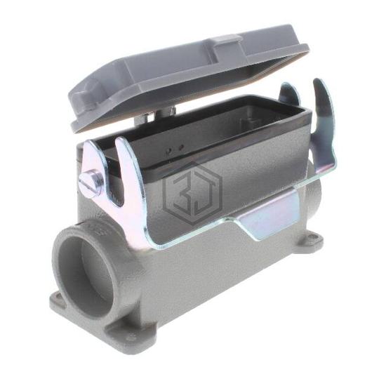 T1660243129-000 - TE Connectivity AMP Connectors - Heavy Duty Connectors - Housings, Hoods, Bases