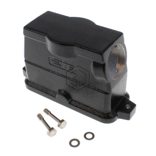 T1912240129-009 - TE Connectivity AMP Connectors - Heavy Duty Connectors - Housings, Hoods, Bases