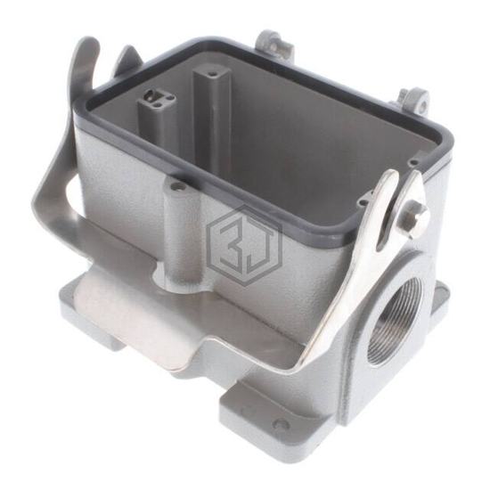 T1610482140-000 - TE Connectivity AMP Connectors - Heavy Duty Connectors - Housings, Hoods, Bases