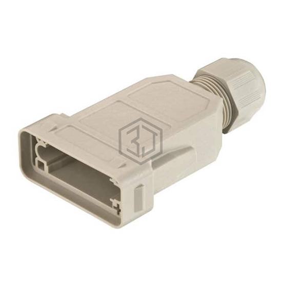 09140010721 - HARTING - Heavy Duty Connectors - Housings, Hoods, Bases