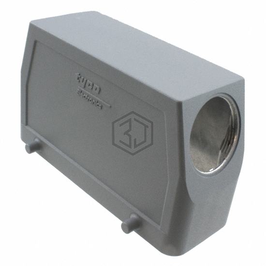 1106465-4 - TE Connectivity AMP Connectors - Heavy Duty Connectors - Housings, Hoods, Bases