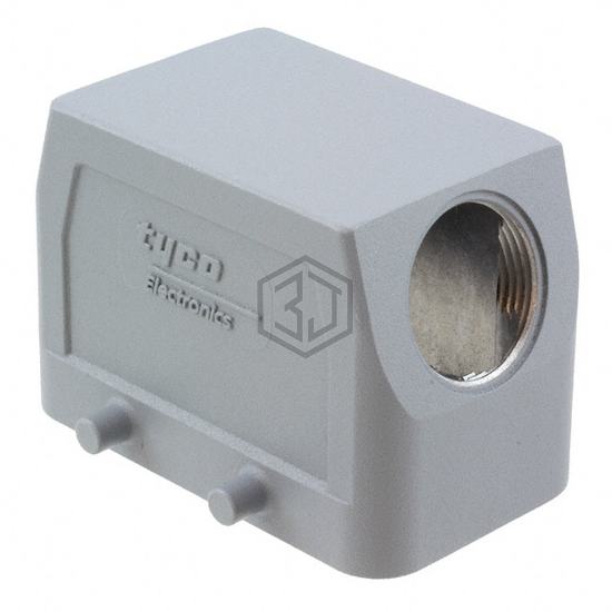 1106430-4 - TE Connectivity AMP Connectors - Heavy Duty Connectors - Housings, Hoods, Bases