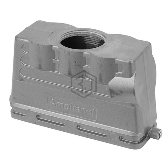 C146 21R024 656 1 - Amphenol Tuchel Industrial - Heavy Duty Connectors - Housings, Hoods, Bases