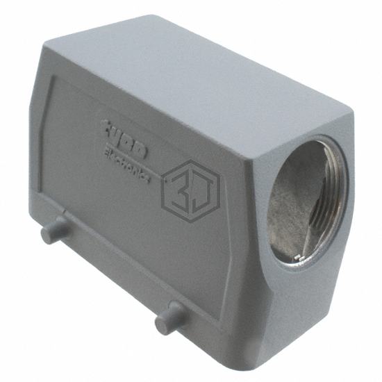 1106449-4 - TE Connectivity AMP Connectors - Heavy Duty Connectors - Housings, Hoods, Bases