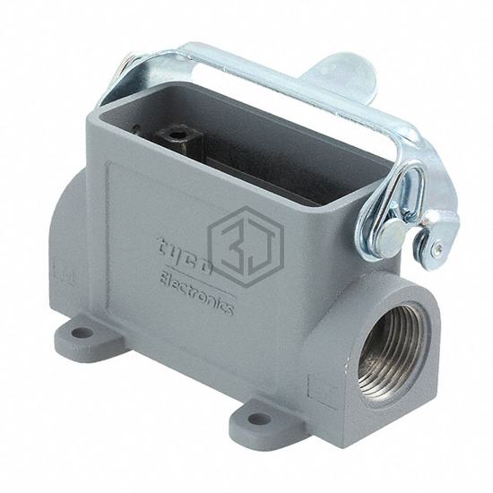 1103057-1 - TE Connectivity AMP Connectors - Heavy Duty Connectors - Housings, Hoods, Bases