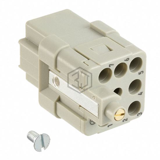 09120073101 - HARTING - Heavy Duty Connectors - Inserts, Modules
