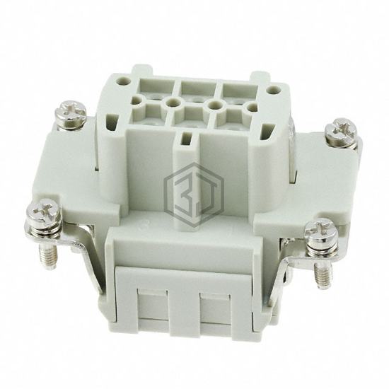 HE-006-FC - TE Connectivity AMP Connectors - Heavy Duty Connectors - Inserts, Modules