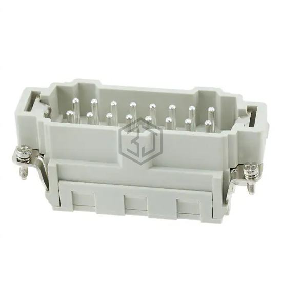 HE-016-MS - TE Connectivity AMP Connectors - Heavy Duty Connectors - Inserts, Modules