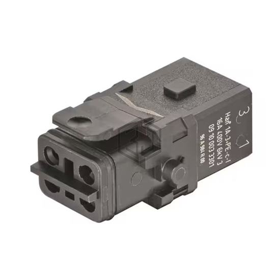 09100033301 - HARTING - Heavy Duty Connectors - Inserts, Modules