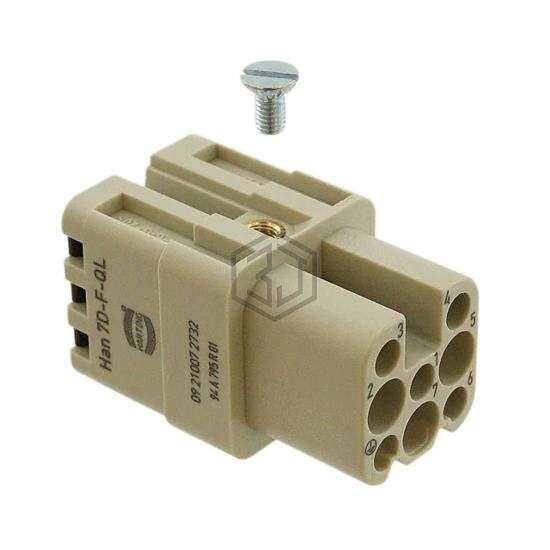 09210072732 - HARTING - Heavy Duty Connectors - Inserts, Modules