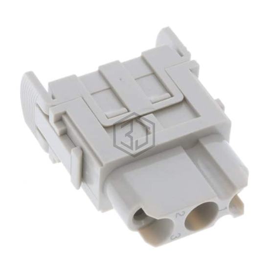 HMN-003-F - TE Connectivity AMP Connectors - Heavy Duty Connectors - Inserts, Modules
