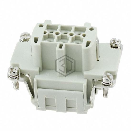 HE-006-FS - TE Connectivity AMP Connectors - Heavy Duty Connectors - Inserts, Modules