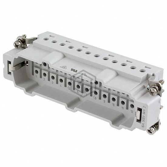 2-1103640-3 - TE Connectivity AMP Connectors - Heavy Duty Connectors - Inserts, Modules