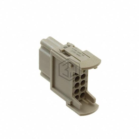 HMN-012-F - TE Connectivity AMP Connectors - Heavy Duty Connectors - Inserts, Modules