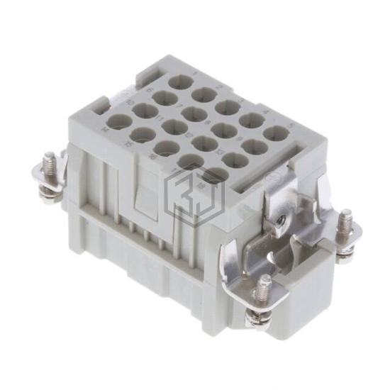 HEE-018-M - TE Connectivity AMP Connectors - Heavy Duty Connectors - Inserts, Modules