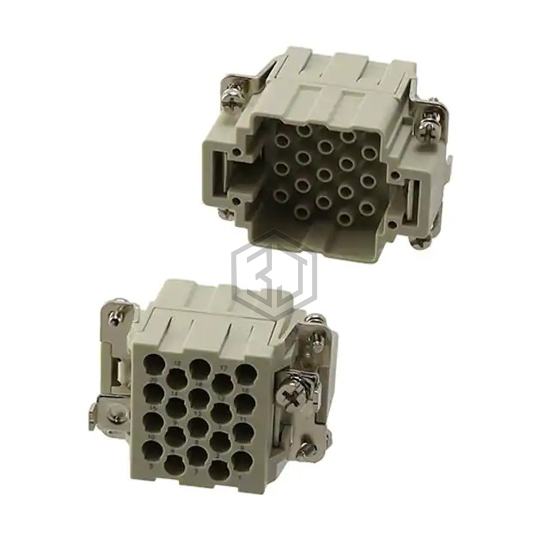 HEEE-020-M - TE Connectivity AMP Connectors - Heavy Duty Connectors - Inserts, Modules