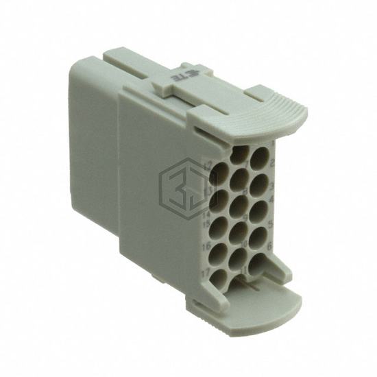 T2111172201-000 - TE Connectivity AMP Connectors - Heavy Duty Connectors - Inserts, Modules