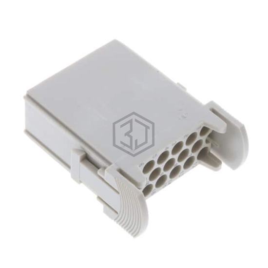 HMN-017-M - TE Connectivity AMP Connectors - Heavy Duty Connectors - Inserts, Modules