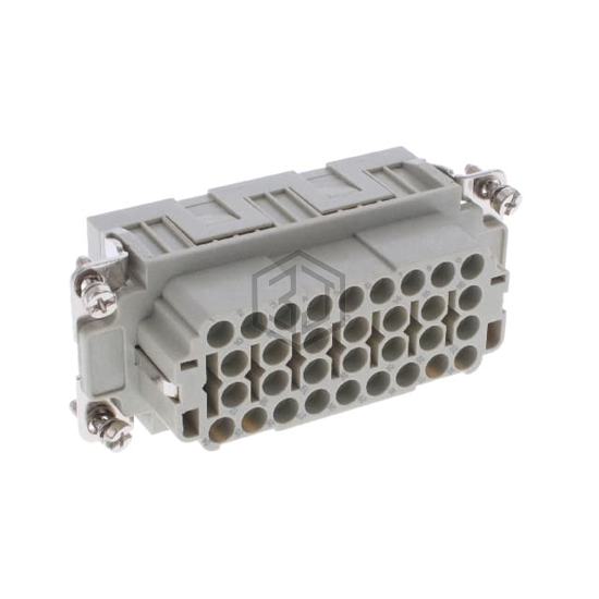 HEE-032-F 33-64 - TE Connectivity AMP Connectors - Heavy Duty Connectors - Inserts, Modules