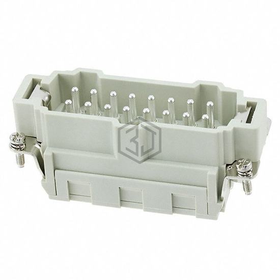 HE-016-MS(17-32) - TE Connectivity AMP Connectors - Heavy Duty Connectors - Inserts, Modules