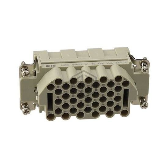 HEEE-040-F 41-80 - TE Connectivity AMP Connectors - Heavy Duty Connectors - Inserts, Modules