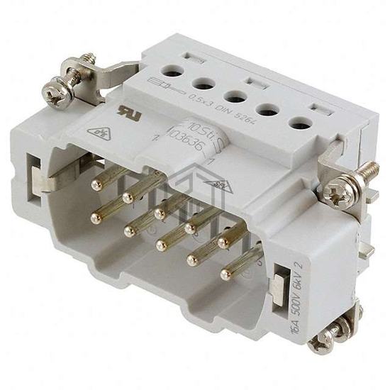 1-1103636-1 - TE Connectivity AMP Connectors - Heavy Duty Connectors - Inserts, Modules