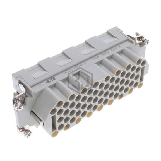 HEEE-064-F - TE Connectivity AMP Connectors - Heavy Duty Connectors - Inserts, Modules