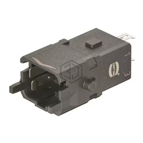 09100033006 - HARTING - Heavy Duty Connectors - Inserts, Modules