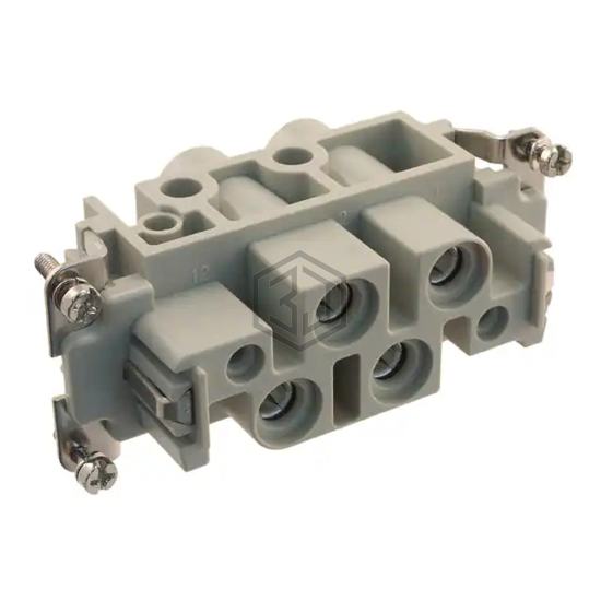 09380062701 - HARTING - Heavy Duty Connectors - Inserts, Modules