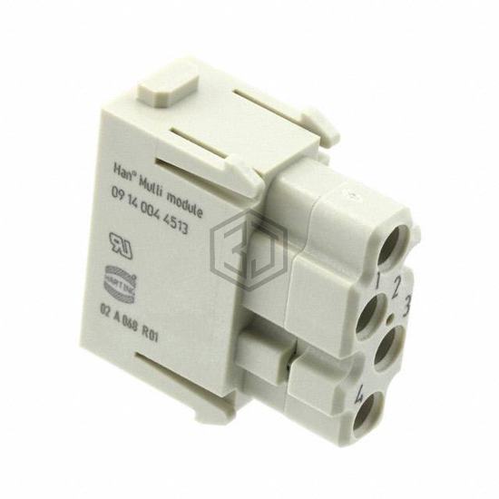 09140044513 - HARTING - Heavy Duty Connectors - Inserts, Modules