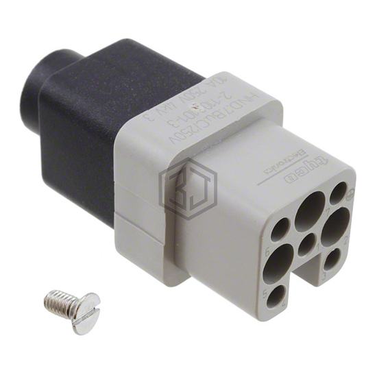 2-1103101-3 - TE Connectivity AMP Connectors - Heavy Duty Connectors - Inserts, Modules