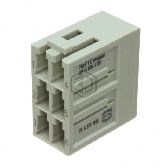 09140064701 - HARTING - Heavy Duty Connectors - Inserts, Modules