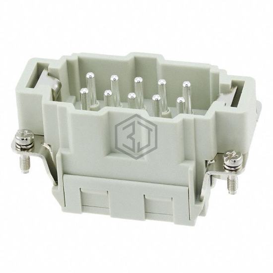 HE-010-MS - TE Connectivity AMP Connectors - Heavy Duty Connectors - Inserts, Modules