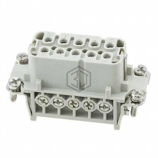 HA-010-F - TE Connectivity AMP Connectors - Heavy Duty Connectors - Inserts, Modules