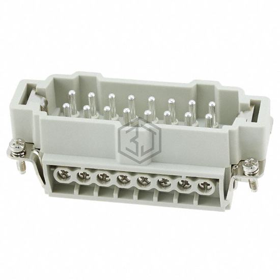 HE-016-M - TE Connectivity AMP Connectors - Heavy Duty Connectors - Inserts, Modules