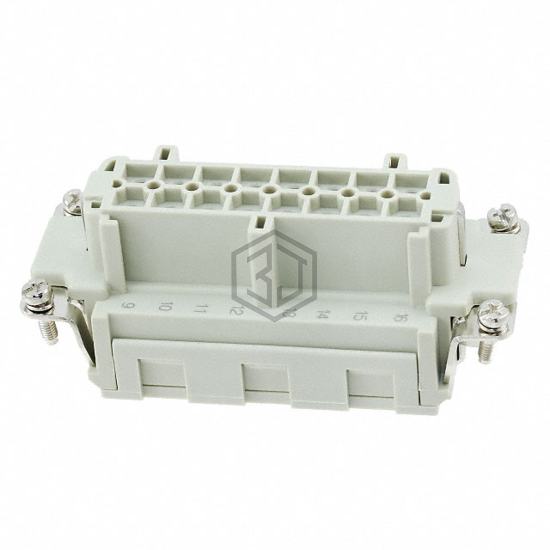 HE-016-FS - TE Connectivity AMP Connectors - Heavy Duty Connectors - Inserts, Modules