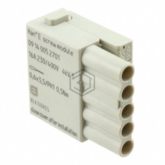 09140052701 - HARTING - Heavy Duty Connectors - Inserts, Modules
