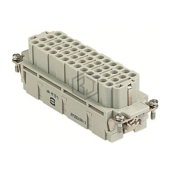 09320463101 - HARTING - Heavy Duty Connectors - Inserts, Modules