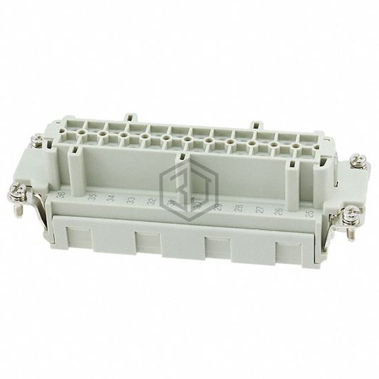 HE-024-FS (25-48) - TE Connectivity AMP Connectors - Heavy Duty Connectors - Inserts, Modules