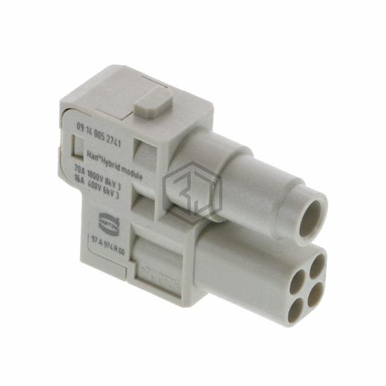 09140052741 - HARTING - Heavy Duty Connectors - Inserts, Modules