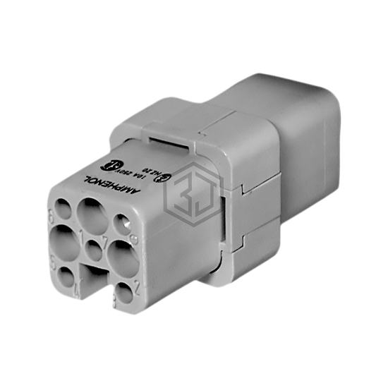 C146 10B008 500 2 - Amphenol Tuchel Industrial - Heavy Duty Connectors - Inserts, Modules