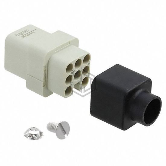 2-1103001-3 - TE Connectivity AMP Connectors - Heavy Duty Connectors - Inserts, Modules