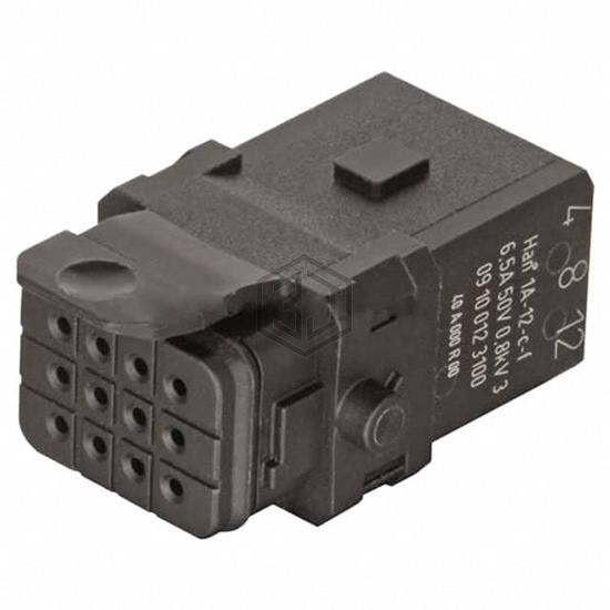 09100123100 - HARTING - Heavy Duty Connectors - Inserts, Modules